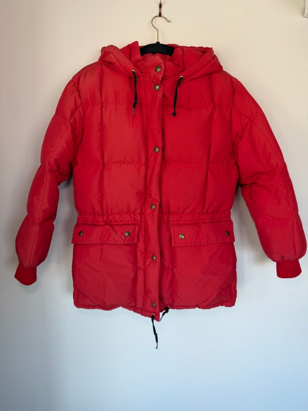 Vintage Eddie Bauer Gold Tag Heavy Quilted Down Puffer Jacket